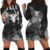 Satanic 666 SED-0541 Hoodie Dress