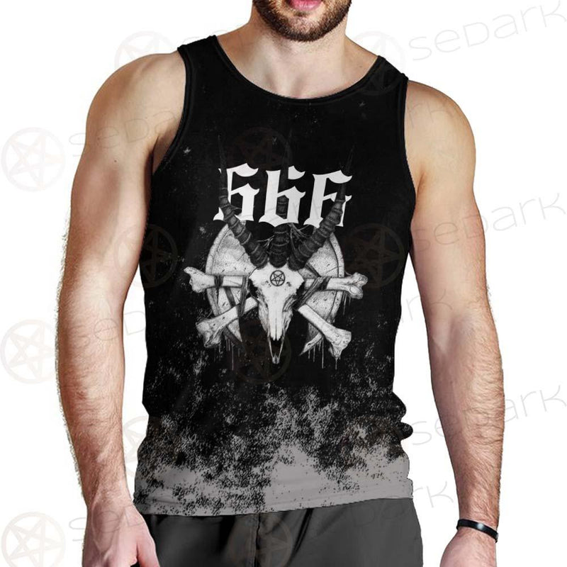 Satanic 666 SED-0541 Men Tank-tops