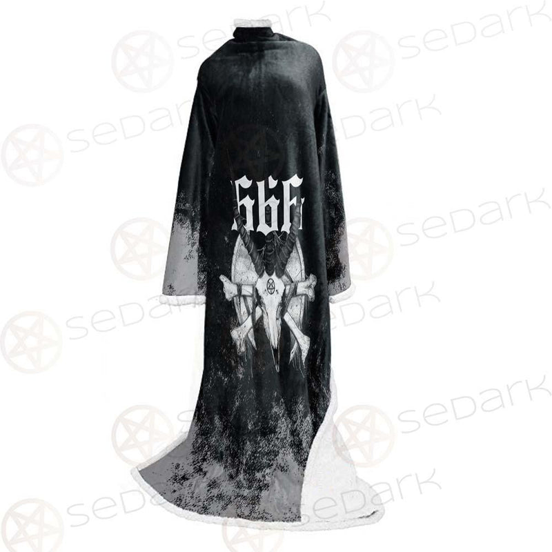 Satanic 666 SED-0541 Sleeved Blanket