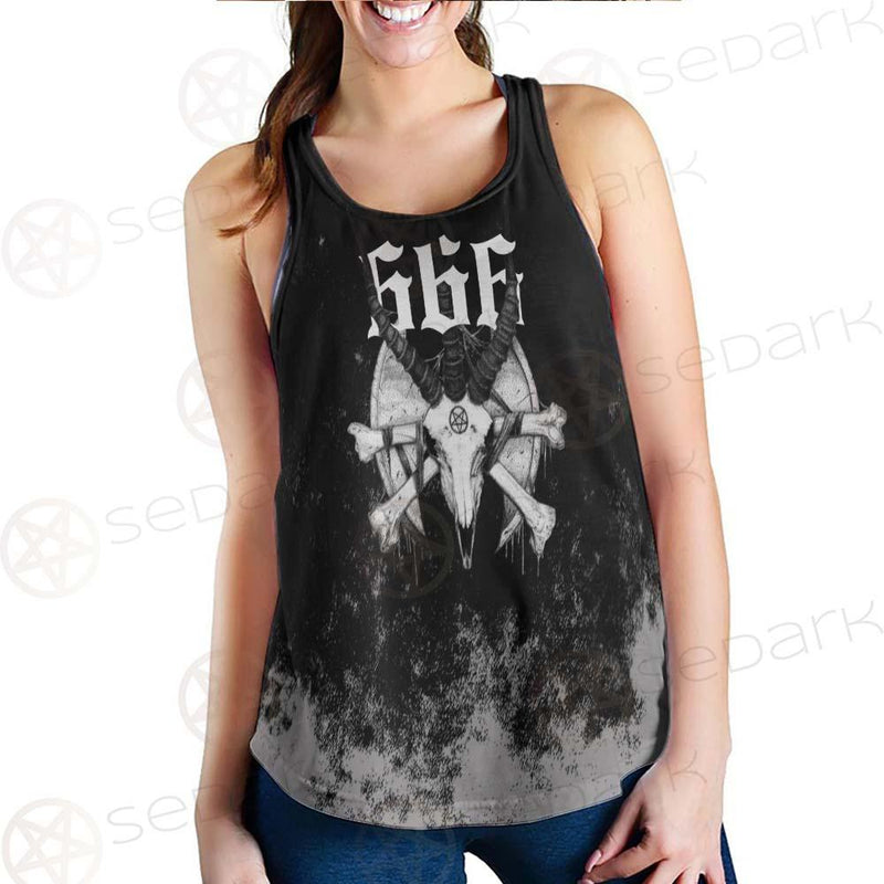 Satanic 666 SED-0541 Women Tank Top