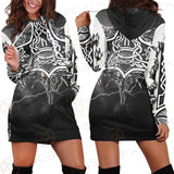 Viking And Norse Symbols SED-0542 Hoodie Dress