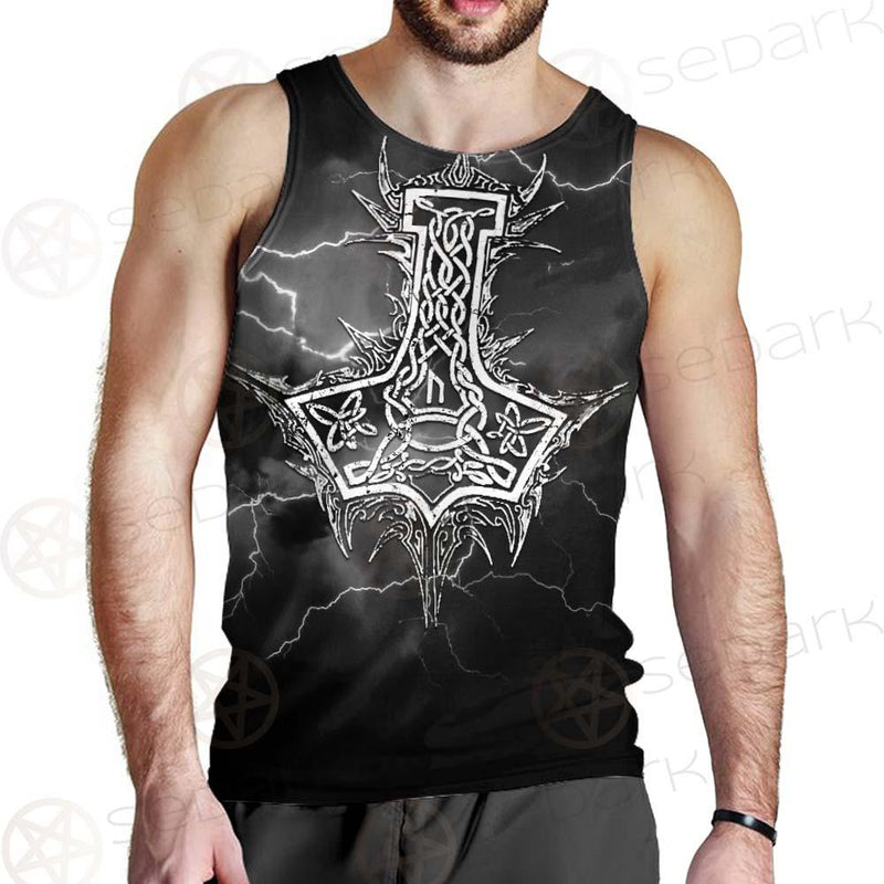 Viking And Norse Symbols SED-0542 Men Tank-tops