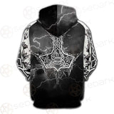 Viking And Norse Symbols SED-0542 Hoodie & Zip Hoodie Raglan