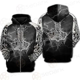 Viking And Norse Symbols SED-0542 Hoodie & Zip Hoodie Raglan