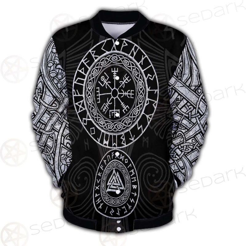 Ancient Viking Symbols SED-0543 Button Jacket