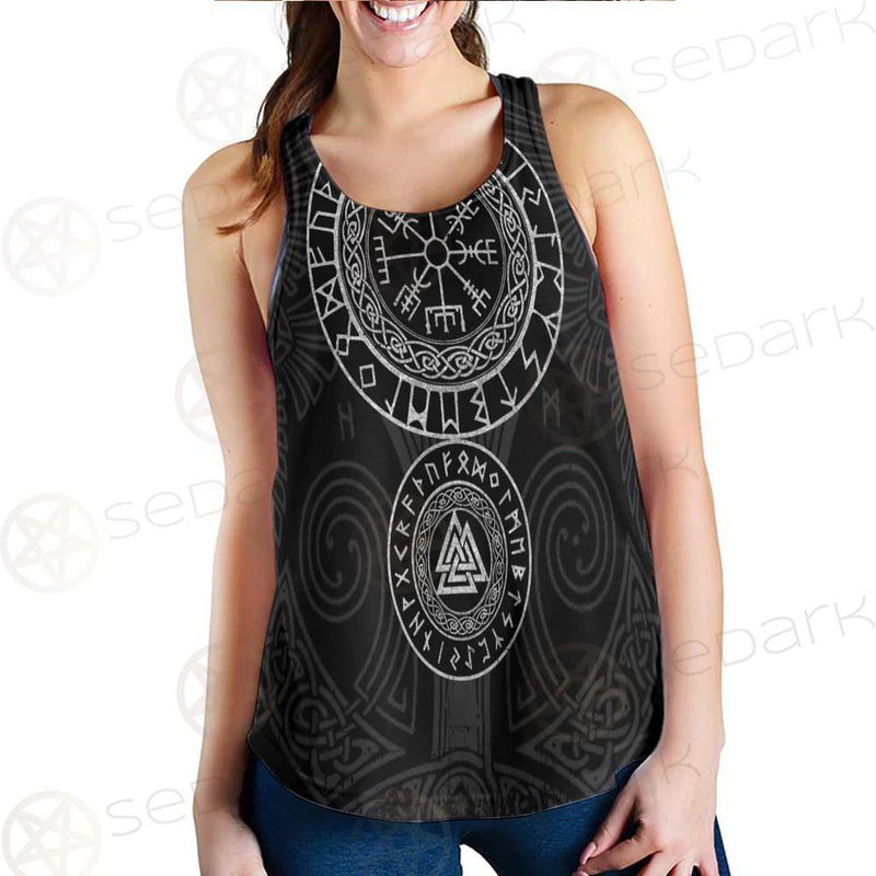 Ancient Viking Symbols SED-0543 Women Tank Top