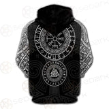 Ancient Viking Symbols SED-0543 Hoodie & Zip Hoodie Raglan