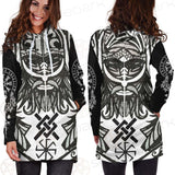 Norse Mythology Symbols SED-0544 Hoodie Dress