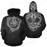 Viking Protection Symbols SED-0545 Hoodie & Zip Hoodie