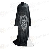 Viking Protection Symbols SED-0545 Sleeved Blanket