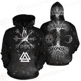 Viking Tree Of Life Sun And Moon SED-0546 Hoodie & Zip Hoodie