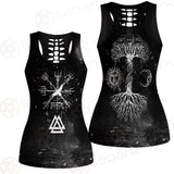 Viking Tree Of Life Sun And Moon SED-0546 Women Tank Top