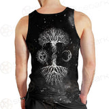 Viking Tree Of Life Sun And Moon SED-0546 Men Tank-tops