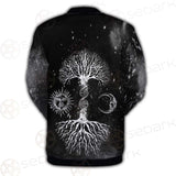 Viking Tree Of Life Sun And Moon SED-0546 Button Jacket