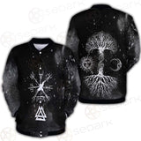 Viking Tree Of Life Sun And Moon SED-0546 Button Jacket