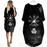 Viking Tree Of Life Sun And Moon SED-0546 Batwing Pocket Dress