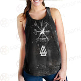 Viking Tree Of Life Sun And Moon SED-0546 Women Tank Top