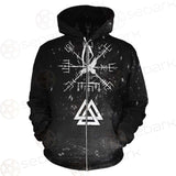 Viking Tree Of Life Sun And Moon SED-0546 Hoodie & Zip Hoodie