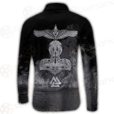 Viking Raven Odin Norse SED-0547 Shirt Allover