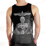 Viking Raven Odin Norse SED-0547 Men Tank-tops