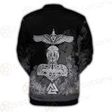 Viking Raven Odin Norse SED-0547 Button Jacket