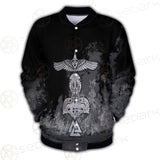 Viking Raven Odin Norse SED-0547 Button Jacket