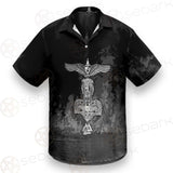 Viking Raven Odin Norse SED-0547 Shirt Allover