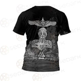 Viking Raven Odin Norse SED-0547 Unisex T-shirt