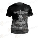 Viking Raven Odin Norse SED-0547 Unisex T-shirt