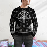 Baphomet Goat Head SED-0551 Woolen Sweater