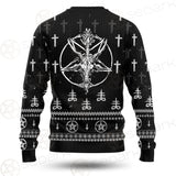 Baphomet Goat Head SED-0551 Woolen Sweater