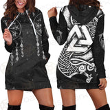 Vegvisir Viking Symbol SED-0552 Hoodie Dress