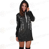 Vegvisir Viking Symbol SED-0552 Hoodie Dress