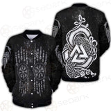 Vegvisir Viking Symbol SED-0552 Button Jacket