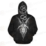 Satanic Moon-Goat SED-0553 Hoodie & Zip Hoodie