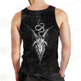 Satanic Moon-Goat SED-0553 Men Tank-tops