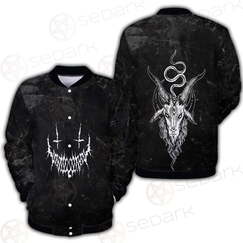 Satanic Moon-Goat SED-0553 Button Jacket