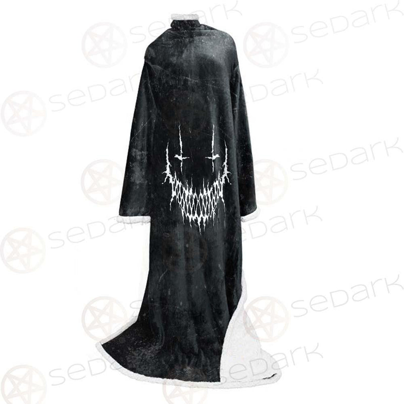 Satanic Moon-Goat SED-0553 Sleeved Blanket