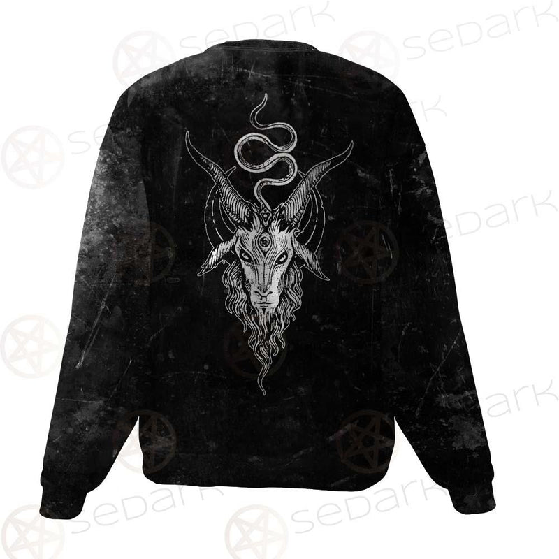 Satanic Moon-Goat SED-0553 Unisex Sweatshirt