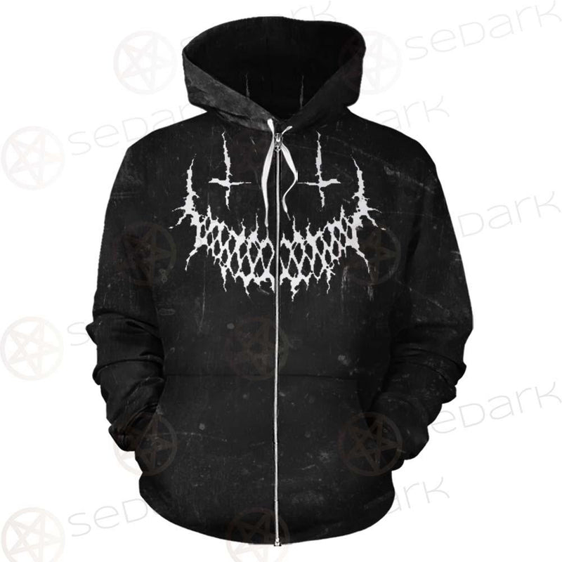 Satanic Moon-Goat SED-0553 Hoodie & Zip Hoodie
