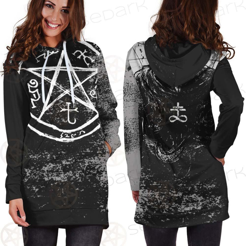 Devil'S Trap SED-0554 Hoodie Dress