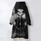 Devil'S Trap SED-0554 Oversized Sherpa Blanket Hoodie
