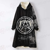 Devil'S Trap SED-0554 Oversized Sherpa Blanket Hoodie