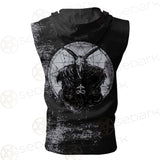 Devil'S Trap SED-0554 Zip Sleeveless Hoodie