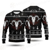 Satan Goat Head SED-0556 Woolen Sweater