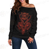 Sinners Are Winners SED-0557 Off Shoulder Sweaters