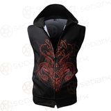 Sinners Are Winners SED-0557 Zip Sleeveless Hoodie