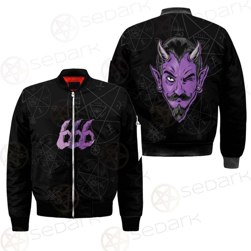 Satanic Purple 666 SED-0558 Jacket