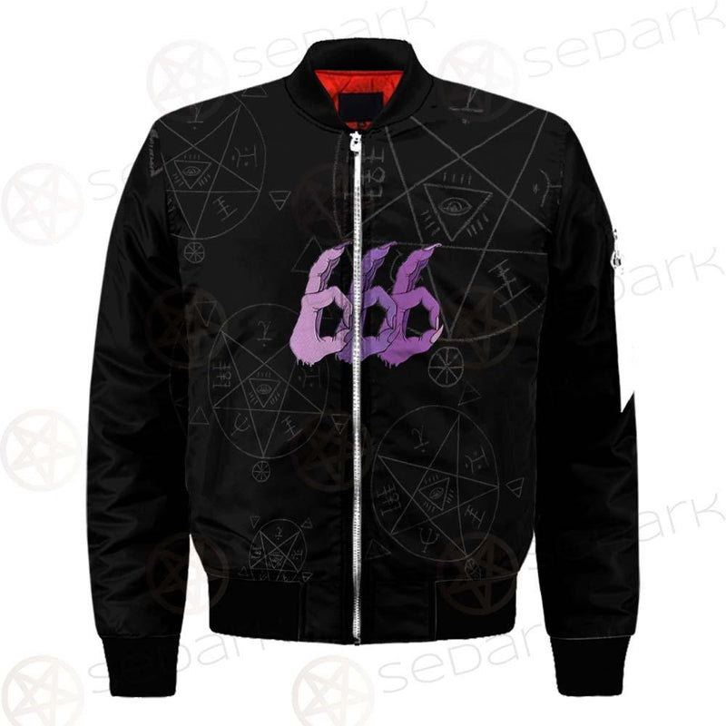 Satanic Purple 666 SED-0558 Jacket