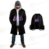 Satanic Purple 666 SED-0558 Cloak
